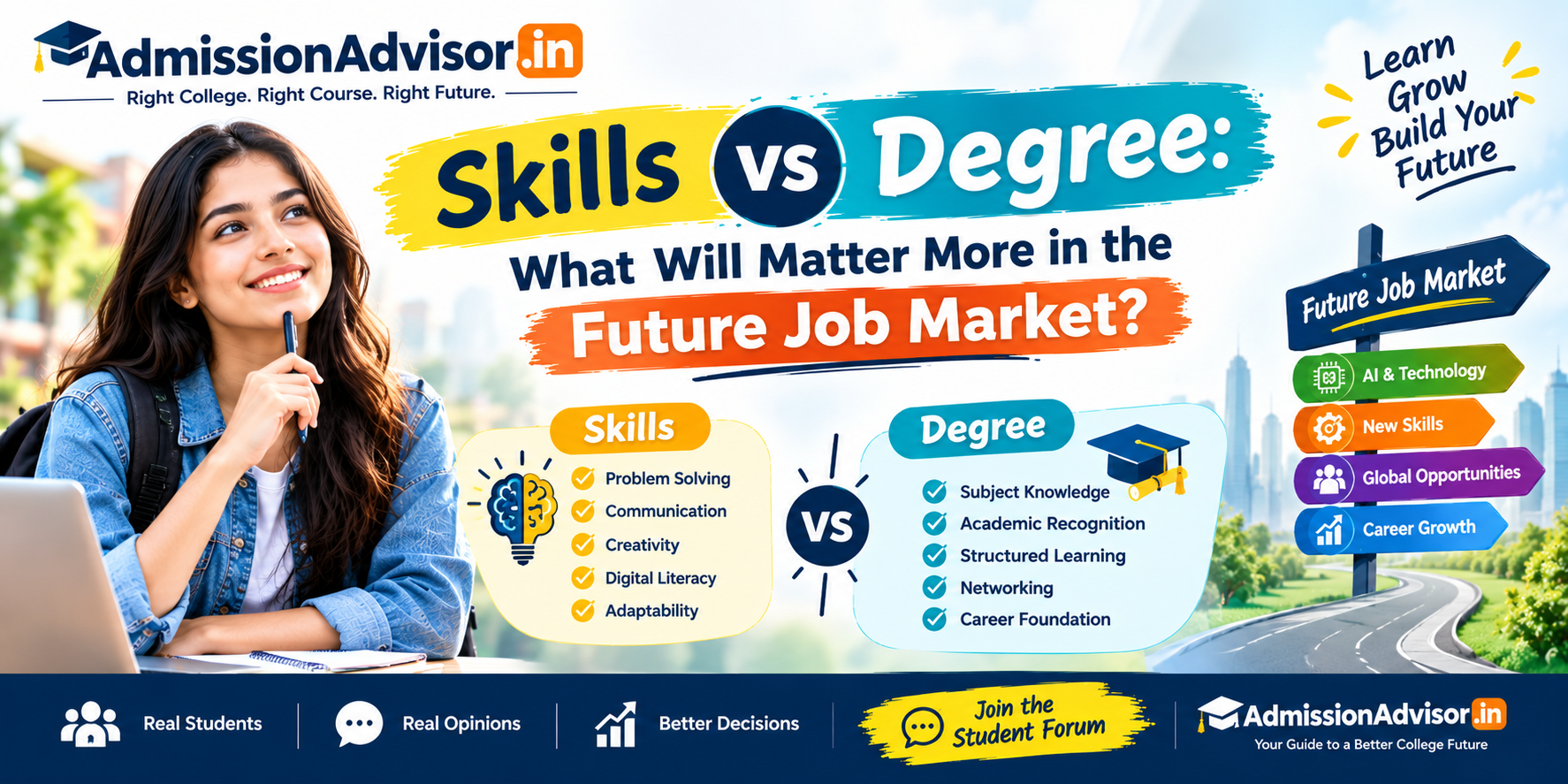 Skills vs Degree: What Will Matter More in the Future Job Market?