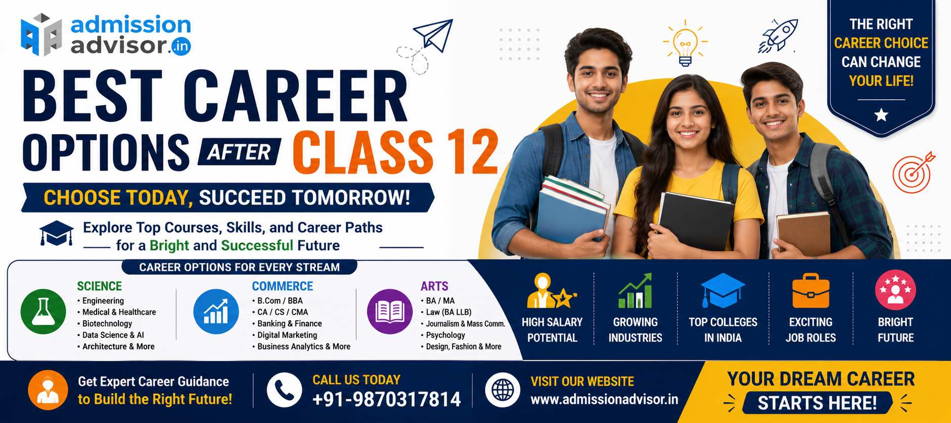 Best Career Options After Class 12