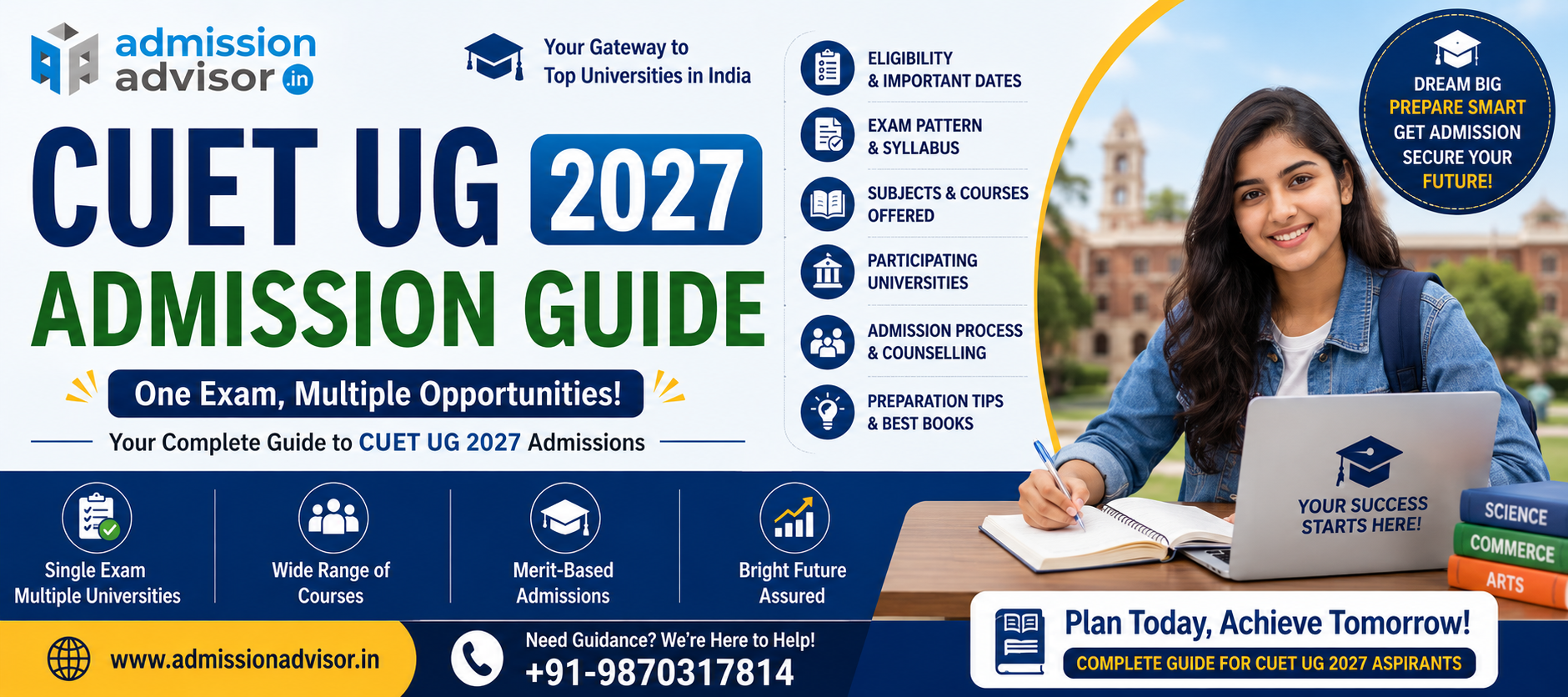 CUET UG 2027 Admission Guide