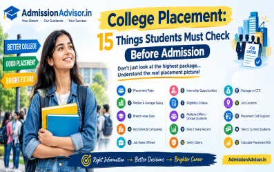 College Placement: 15 Things Students Must Check Before Admission