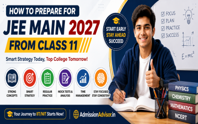 How to Prepare for JEE Main 2027 from Class 11