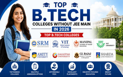 Top B.Tech Colleges Without JEE Main 2026